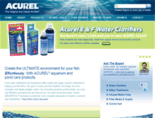 Tablet Screenshot of acurel.com
